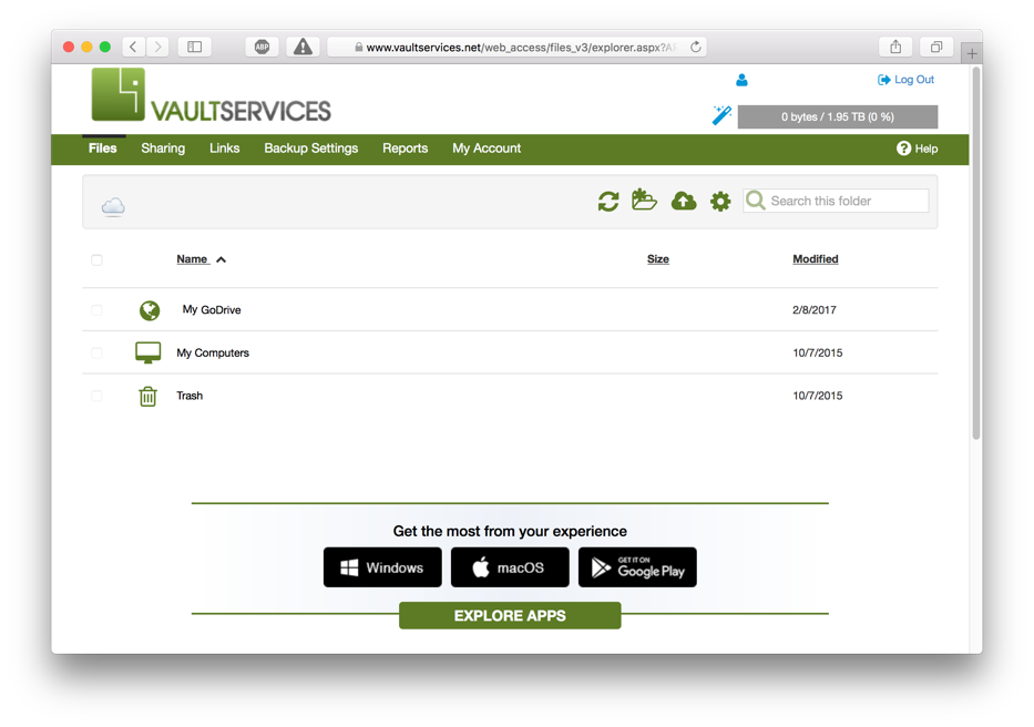 Vault Services